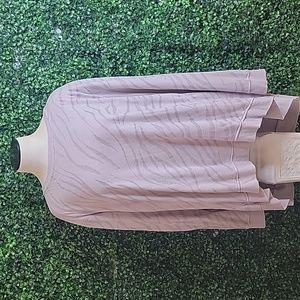 Super soft zebra print purple sweatshirt